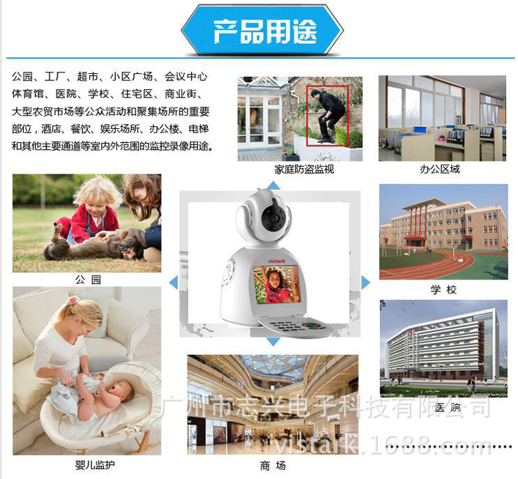 【可視電話攝像機,網絡可視電話攝像機,智能家居機器人】價格,廠家,圖片,監控攝像機/攝像頭,廣州市志興電子科技-